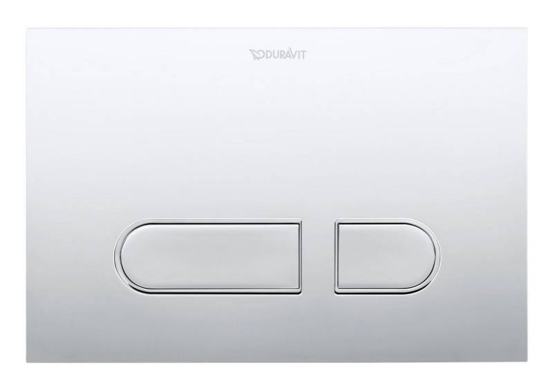 Duravit Betätigungsplatte DuraSystem, Mechanisch für WC 217 x 146,5 mm - Chrom Duravit Betätigungsplatte DuraSystem, Mechanisch für WC 217 x 146,5 mm - Chrom von Duravit