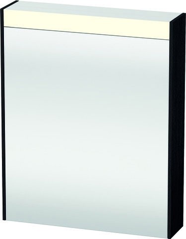 Duravit Brioso Spiegelschrank Eiche Schwarz 620x148x760 mm - BR7101L16160000 BR7101L16160000 von Duravit