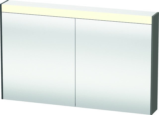 Duravit Brioso Spiegelschrank Graphit 1020x148x760 mm - BR7103049491000 BR7103049491000 von Duravit