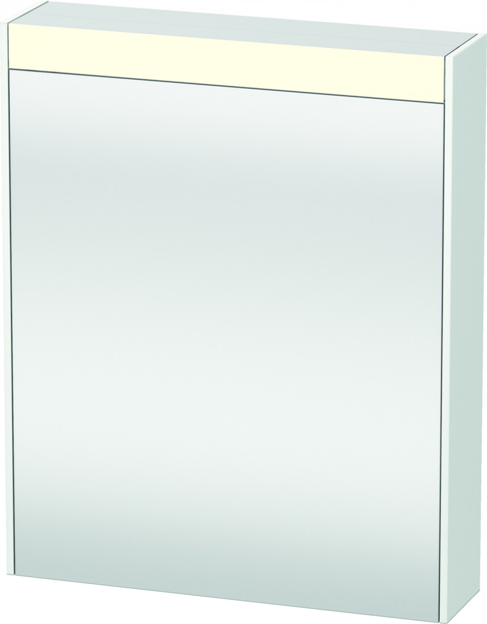 Duravit Brioso Spiegelschrank Weiß 620x148x760 mm - BR7101R18181000 BR7101R18181000 von Duravit