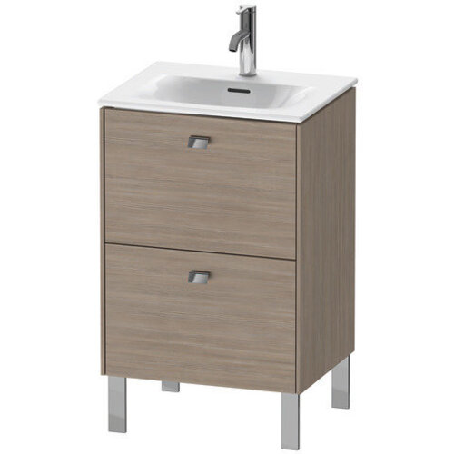 Duravit Brioso Waschtischunterbau stehend 52,0 x 41,9 cm, 2 Auszüge, inkl. Siphonausschnitt und Schürze, für Waschtisch Viu 234453, BR450901031 von Duravit