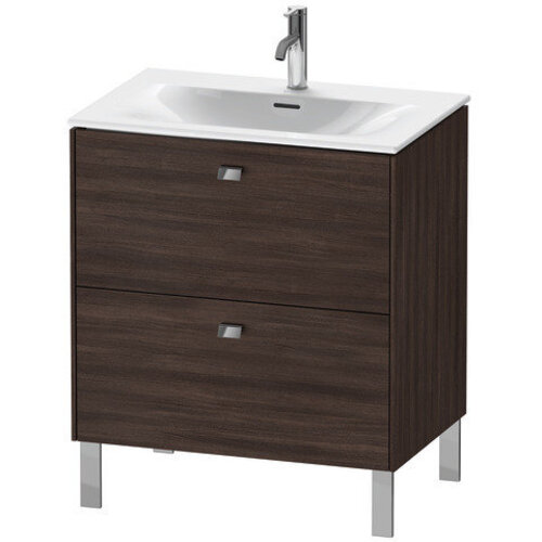 Duravit Brioso Waschtischunterbau stehend 72,0 x 47,9 cm, 2 Auszüge, oberer Auszug inkl. Siphonausschnitt und Schürze, für Waschtisch Viu 234473, BR451101053 von Duravit
