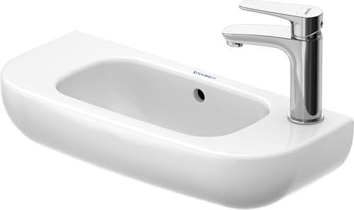 Duravit D-Code Handwaschbecken Weiß Hochglanz 500 mm - 0706500009 von Duravit