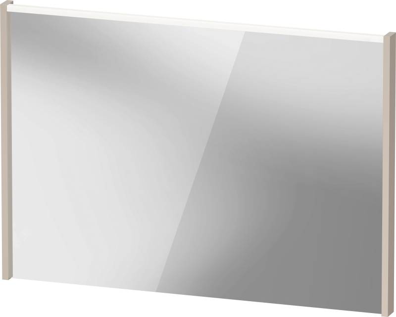 Duravit D-Code Spiegel, LED-Lichtfeld oben, 1000x700mm, externer Lichtschalter notwendig, 7 W, DC7078091910000 von Duravit