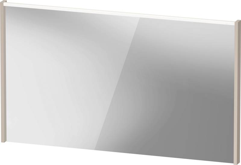 Duravit D-Code Spiegel, LED-Lichtfeld oben, 1200x700mm, externer Lichtschalter notwendig, 9 W, DC7079091910000 von Duravit