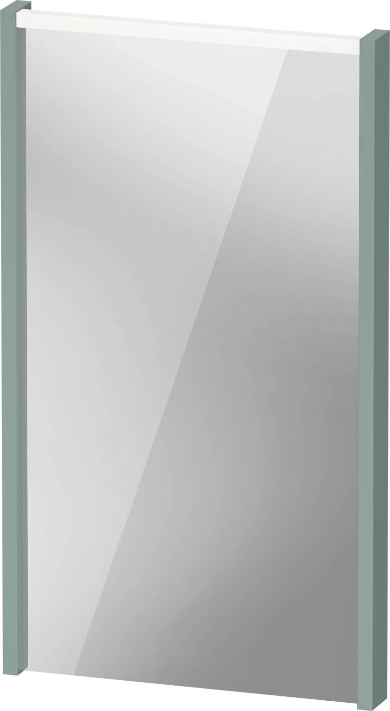 Duravit D-Code Spiegel, LED-Lichtfeld oben, 400x700mm, externer Lichtschalter notwendig, 3 W, DC70750HGHG0000 von Duravit