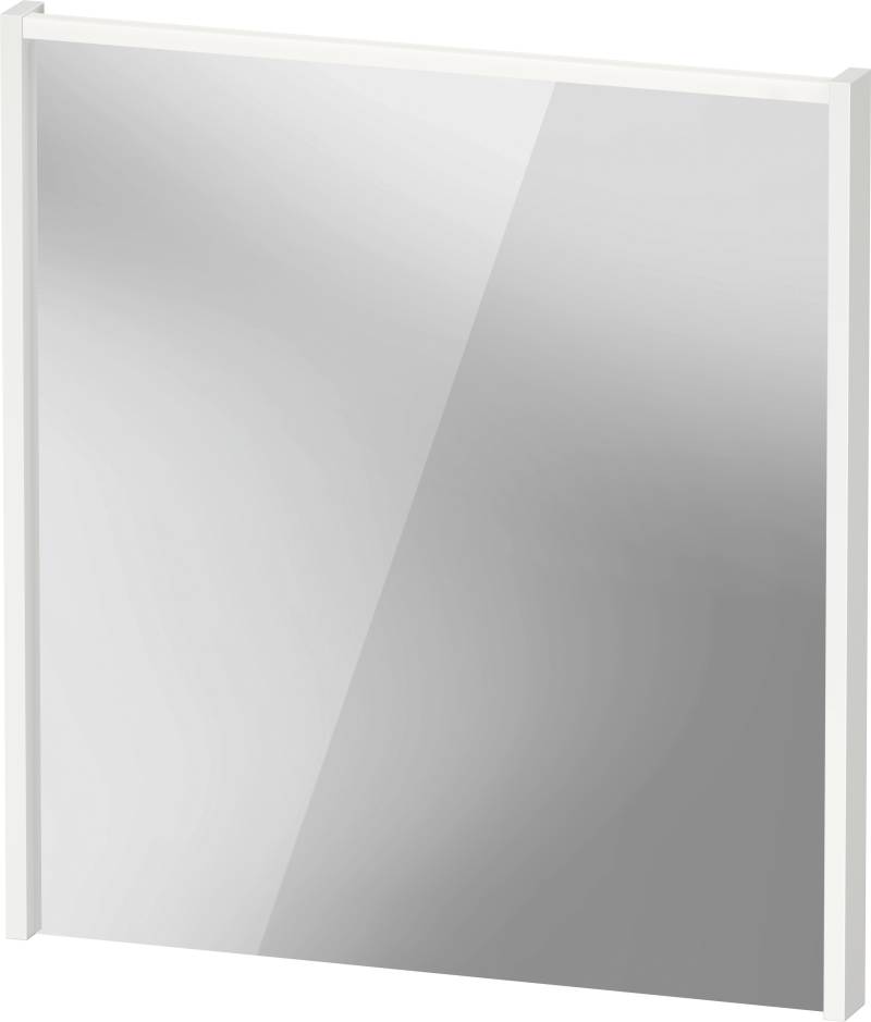 Duravit D-Code Spiegel, LED-Lichtfeld oben, 650x700mm, externer Lichtschalter notwendig, 5 W, DC7076018180000 von Duravit