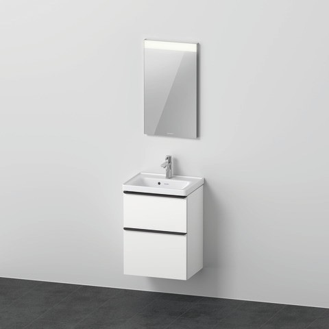 Duravit D-Neo Möbelwaschtisch mit Waschtischunterbau und Spiegel 500x400x2000 mm - DE0143018180000 DE0143018180000 von Duravit