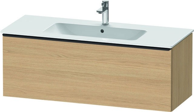 Duravit D-Neo Waschtischunterbau wandhängend Natur Eiche Matt 1210x462x440 mm - DE426403030 DE426403030 von Duravit