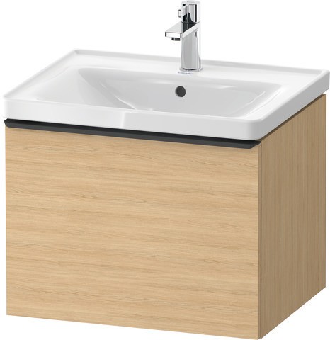 Duravit D-Neo Waschtischunterbau wandhängend Natur Eiche Matt 584x452x440 mm - DE4249030300000 DE4249030300000 von Duravit