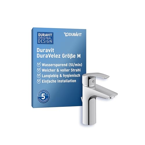 Duravit DV1020001010 DuraVelez Waschtischarmaturen, Chrom, M von Duravit
