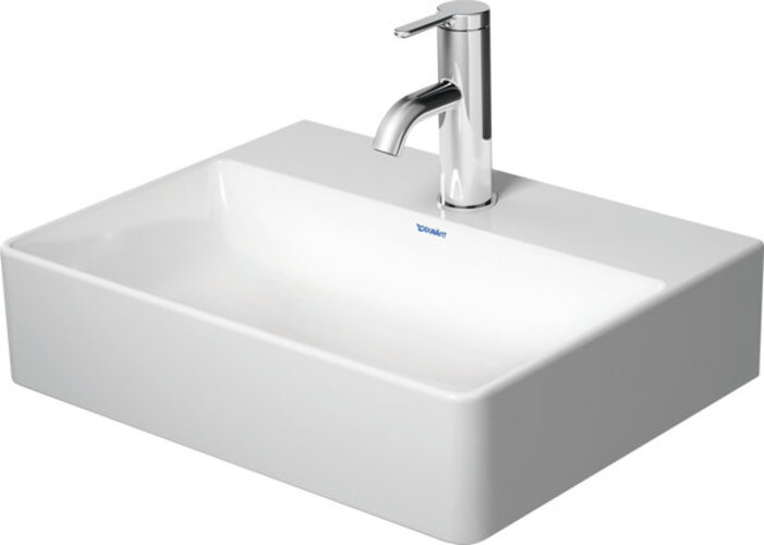 Duravit DuraSquare Handwaschbecken, 45x35cm, ohne Hahnloch, ohne Überlauf, Unterseite glasiert, 07324500701 Duravit DuraSquare Handwaschbecken, 45x35cm, ohne Hahnloch, ohne Überlauf, Unterseite glasiert, 07324500701 von Duravit