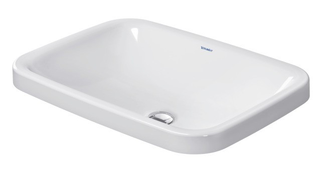 Duravit DuraStyle Einbauwaschtisch Weiß Hochglanz 600 mm - 03726000001 03726000001 von Duravit