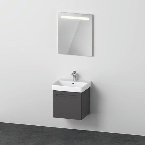 Duravit Duravit No.1 Möbelwaschtisch mit Waschtischunterbau und Spiegel 550x450x2000 mm - N101620494 N10162049490000 von Duravit