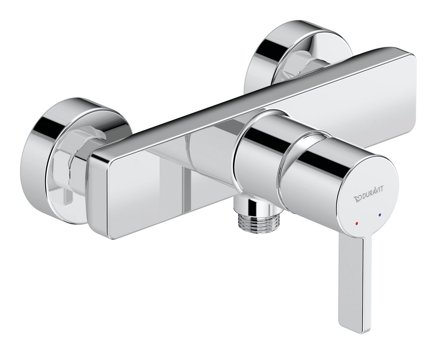 Duravit Duscharmatur D-Neo Einhebel-Brausemischer Aufputz - Chrom von Duravit