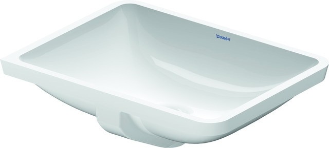 Duravit Starck 3 Einbauwaschtisch Weiß Hochglanz 530 mm - 03054900001 03054900001 von Duravit