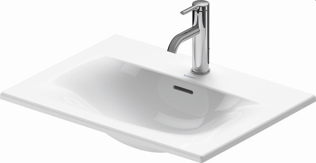 Duravit Viu Einbauwaschtisch Weiß Hochglanz 600 mm - 03856000001 03856000001 von Duravit