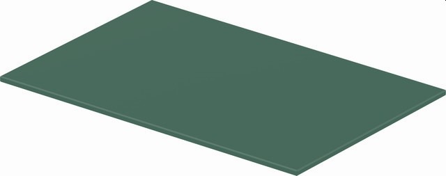 Duravit DuraSquare Glaseinleger Jade 470x310x8 mm - 0099718500 99718500 von Duravit