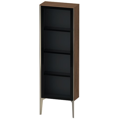 Duravit XViu Halbhochschrank Nussbaum dunkel Matt 500x240x1330 mm - XV1366LB121 XV1366LB121 von Duravit