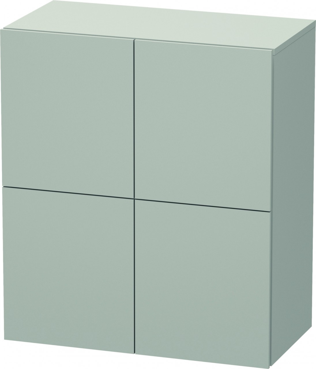 Duravit L-Cube Halbhochschrank Betongrau Matt 700x363x800 mm - LC117700707 LC117700707 von Duravit