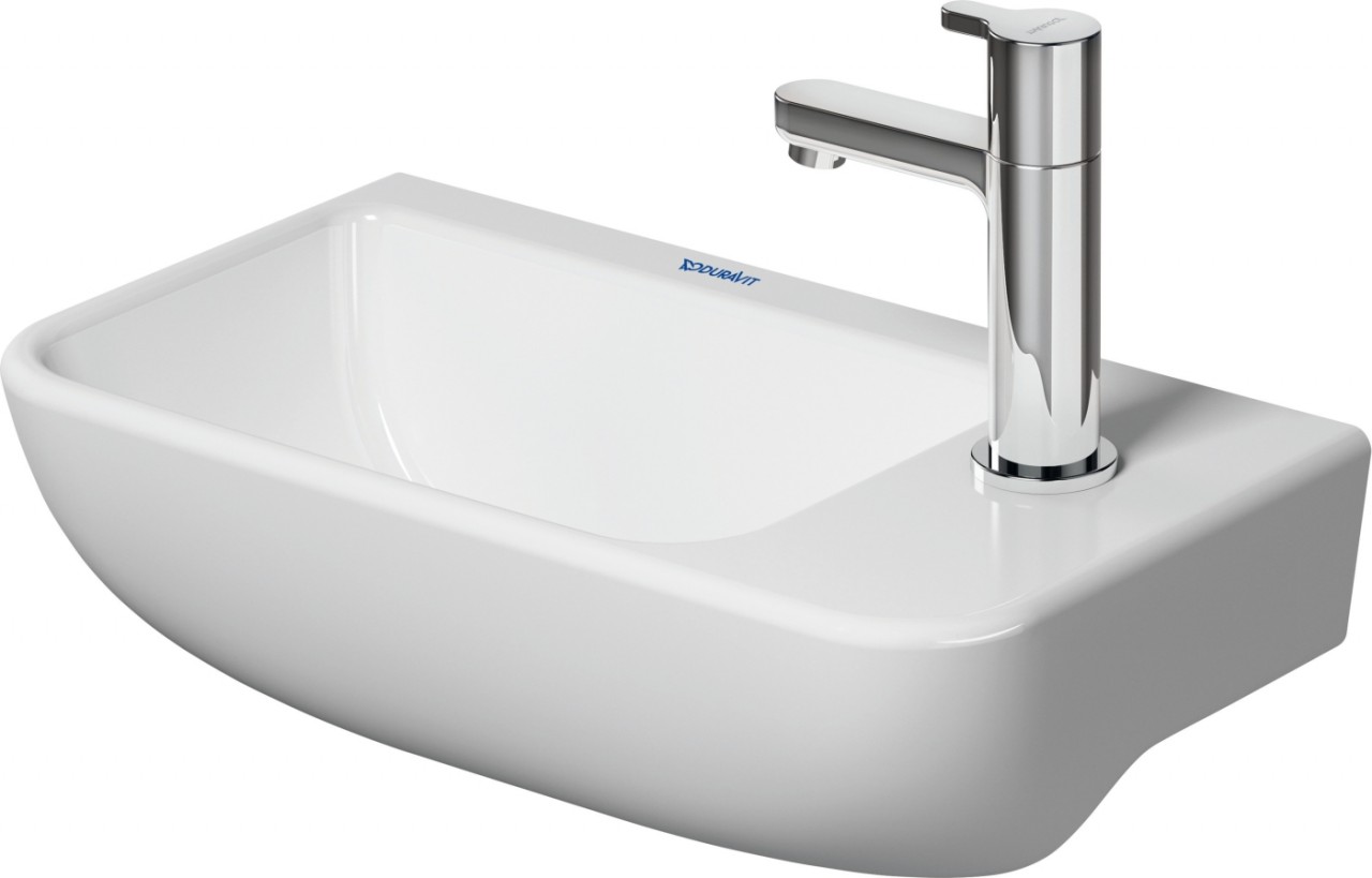 Duravit ME by Starck Handwaschbecken Weiß Seidenmatt 400 mm - 07174032001 07174032001 von Duravit