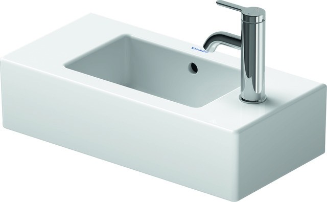 Duravit Vero Handwaschbecken Weiß Hochglanz 500 mm - 0703500000 0703500000 von Duravit