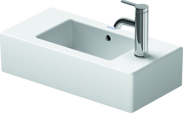 Duravit Vero Handwaschbecken Weiß Hochglanz 500 mm - 07035000001 07035000001 von Duravit
