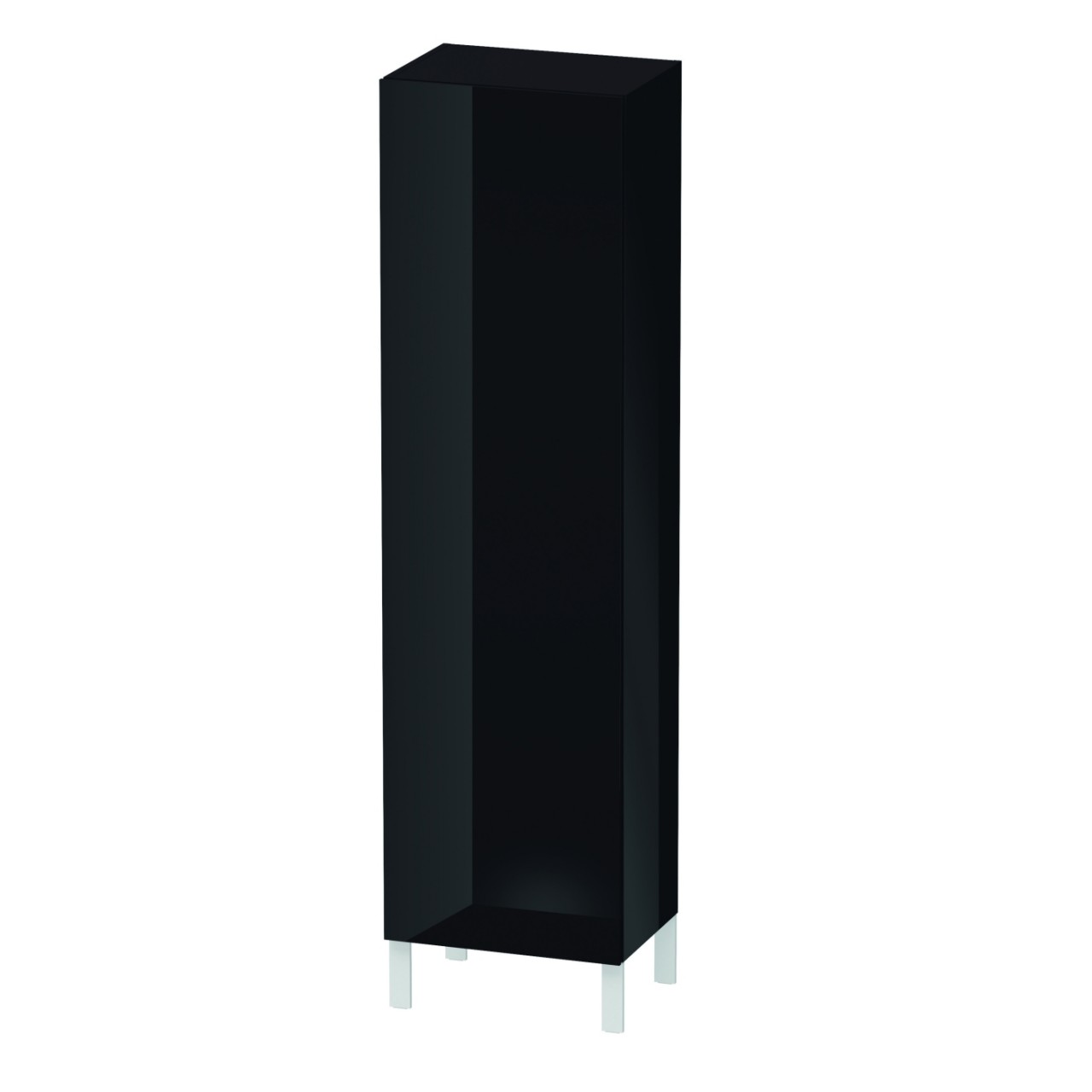 Duravit L-Cube Hochschrank Schwarz Hochglanz 500x363x1760 mm - LC1181R4040 LC1181R4040 von Duravit