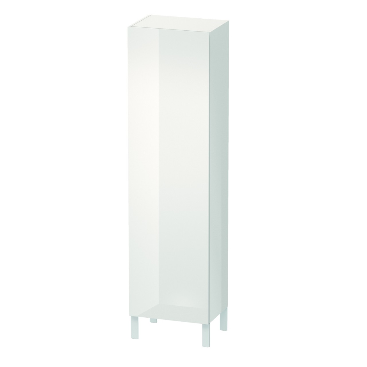 Duravit L-Cube Hochschrank Weiß Hochglanz 500x363x1760 mm - LC1181R8585 LC1181R8585 von Duravit