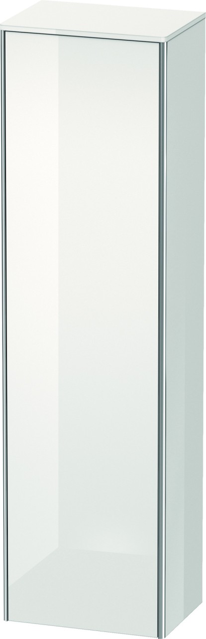 Duravit XSquare Hochschrank Weiß Hochglanz 500x356x1776 mm - XS1313L8585 XS1313L8585 von Duravit