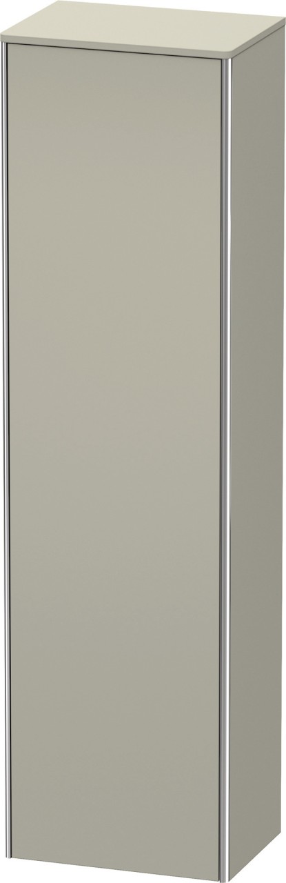 Duravit XSquare Hochschrank Taupe Seidenmatt 500x356x1776 mm - XS1313R6060 XS1313R6060 von Duravit