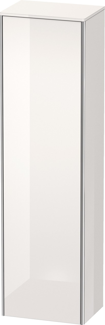 Duravit XSquare Hochschrank Weiß Hochglanz 500x356x1776 mm - XS1313R8585 XS1313R8585 von Duravit