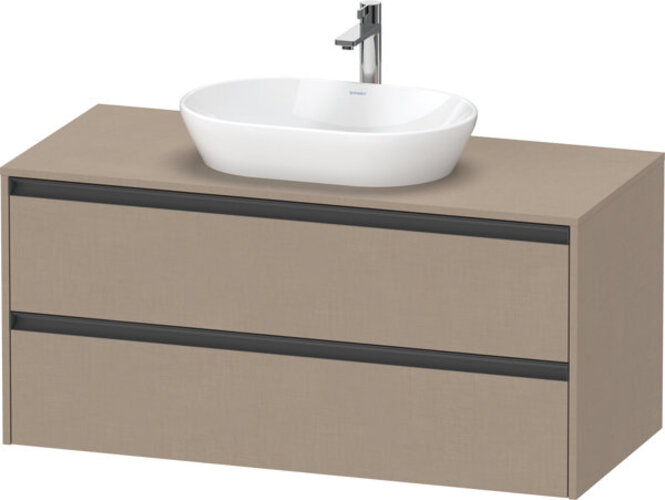 Duravit Ketho.2 Waschtischunterbau, 1200x568x550mm, K24897075750000 Duravit Ketho.2 Waschtischunterbau, 1200x568x550mm, K24897075750000 von Duravit