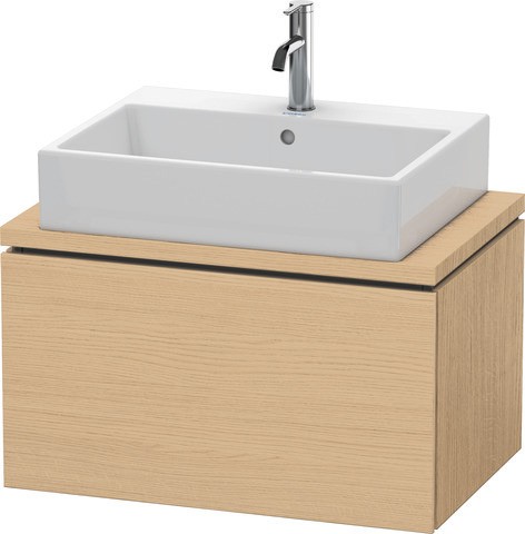 Duravit L-Cube Konsolenwaschtischunterbau wandhängend Natur Eiche Matt 720x477x400 mm - LC5801030300 LC5801030300E00 von Duravit