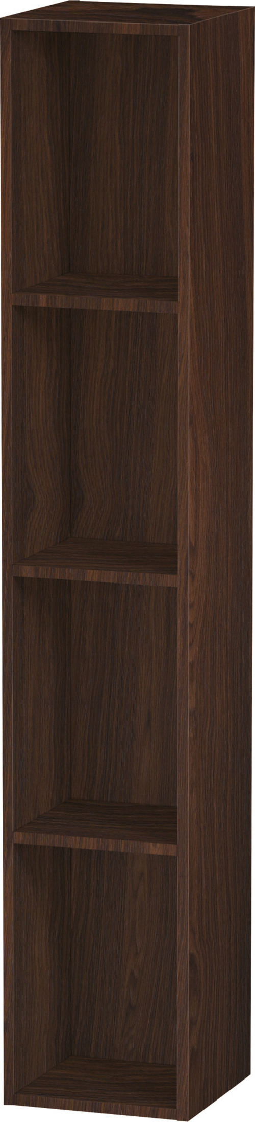 Duravit L-Cube Regalelement, Breite 180mm, Tiefe 180mm, vertikal, 4 Fächer, LC120506969 von Duravit