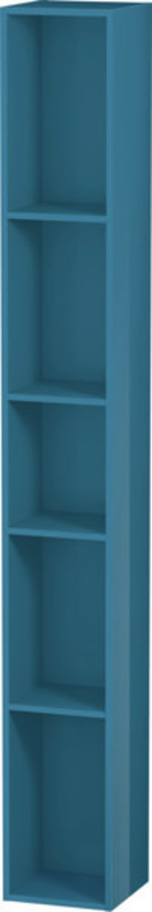 Duravit L-Cube Regalelement, Breite 180mm, Tiefe 180mm, vertikal, 5 Fächer, LC120604747 von Duravit