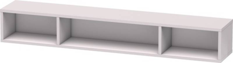 Duravit L-Cube Regalelement, Breite 800mm, Tiefe 140mm, horizontal, 3 Fächer, LC120002727 von Duravit