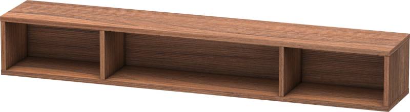 Duravit L-Cube Regalelement, Breite 800mm, Tiefe 140mm, horizontal, 3 Fächer, LC120007979 von Duravit
