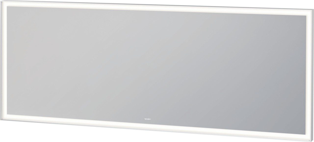 Duravit L-Cube Spiegel Weiß Aluminium Matt 1800x67x700 mm - LC7386018180000 LC7386018180000 von Duravit