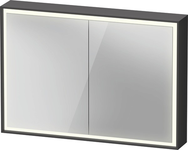 Duravit L-Cube Spiegelschrank Graphit 1000x155x700 mm - LC7552049490010 LC7552049490010 von Duravit