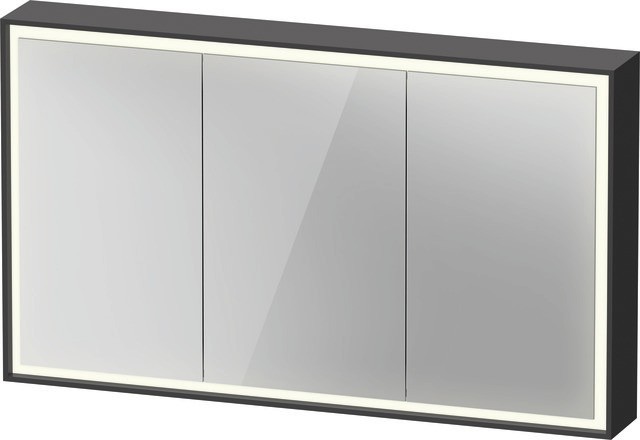 Duravit L-Cube Spiegelschrank Graphit 1200x155x700 mm - LC7553049490010 LC7553049490010 von Duravit