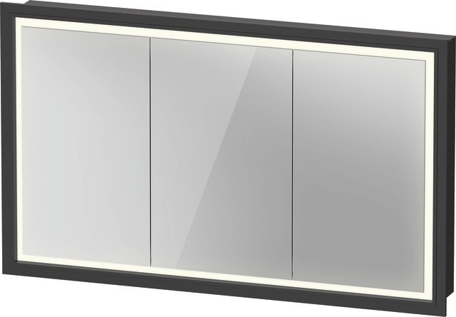 Duravit L-Cube Spiegelschrank Graphit 1200x155x700 mm - LC7653049492000 LC7653049492000 von Duravit
