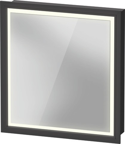 Duravit L-Cube Spiegelschrank Graphit 650x155x700 mm - LC7650L49492000 LC7650L49492000 von Duravit