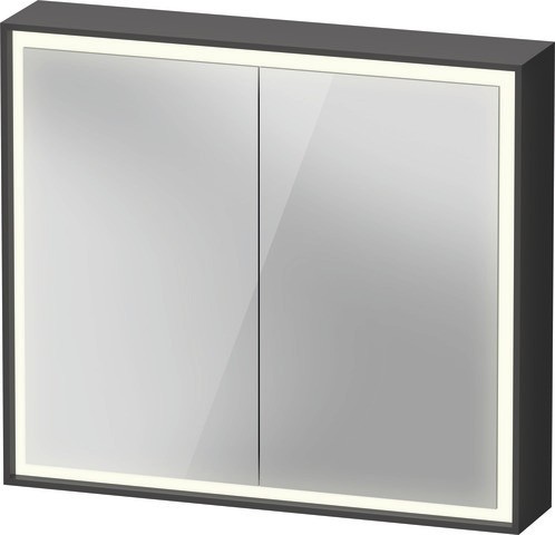 Duravit L-Cube Spiegelschrank Graphit 800x155x700 mm - LC7551049490010 LC7551049490010 von Duravit