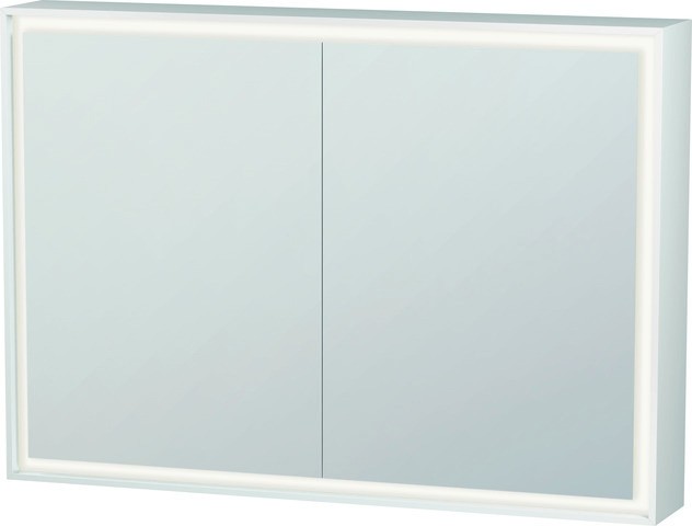 Duravit L-Cube Spiegelschrank Weiß 1000x155x700 mm - LC7552000000010 LC7552000000010 von Duravit