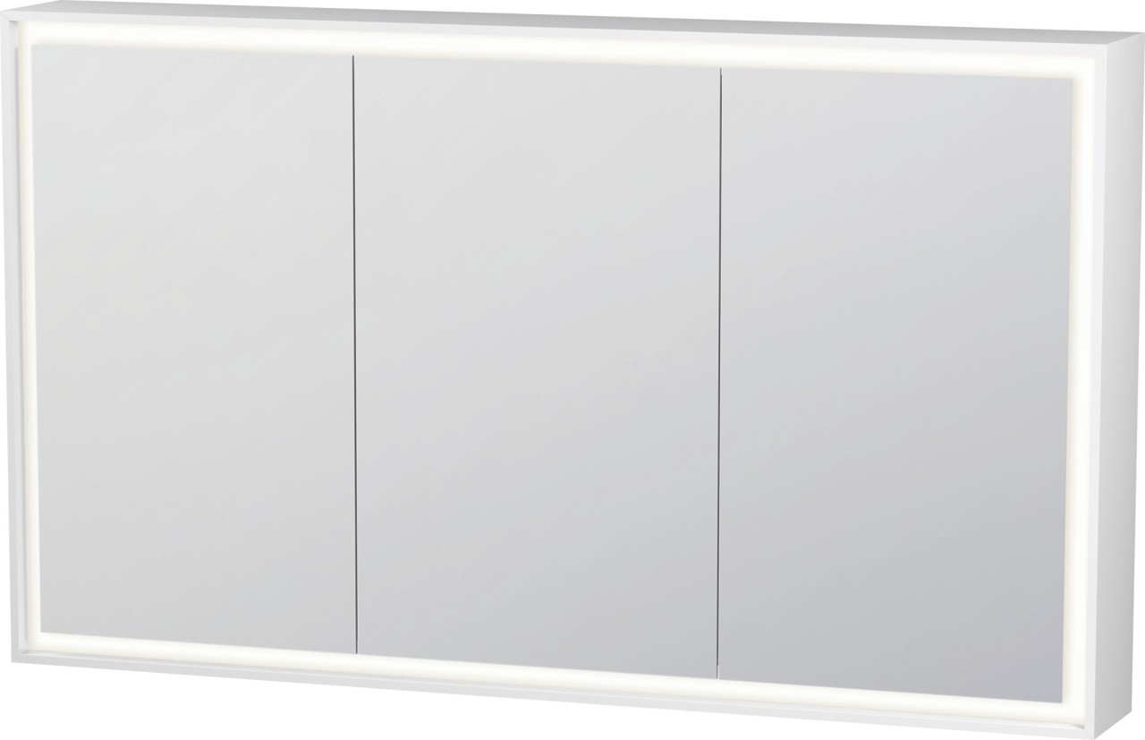 Duravit L-Cube Spiegelschrank Weiß 1200x155x700 mm - LC7553018181010 LC7553018181010 von Duravit