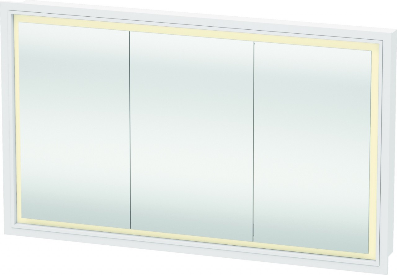 Duravit L-Cube Spiegelschrank Weiß 1200x155x700 mm - LC7653000000000 LC7653000000000 von Duravit