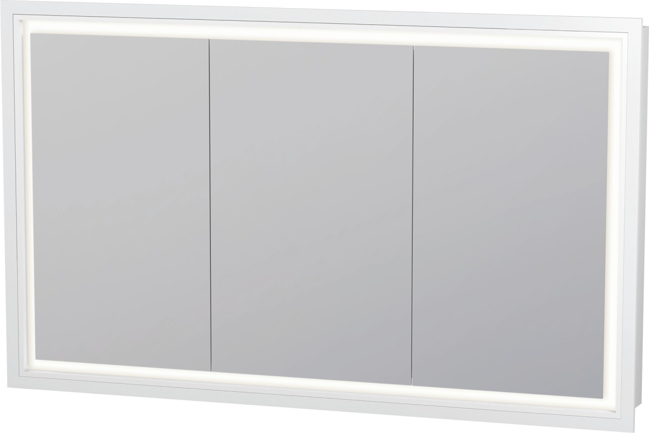 Duravit L-Cube Spiegelschrank Weiß 1200x155x700 mm - LC7653018181000 LC7653018181000 von Duravit