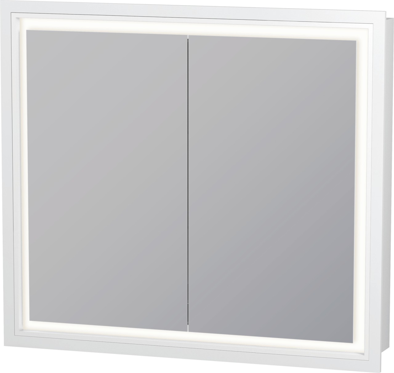 Duravit L-Cube Spiegelschrank Weiß 800x155x700 mm - LC7651018180000 LC7651018180000 von Duravit