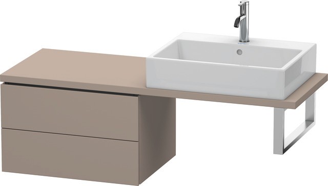 Duravit L-Cube Unterschrank für Konsole Basalt Matt 620x477x400 mm - LC5828043430A00 LC5828043430A00 von Duravit